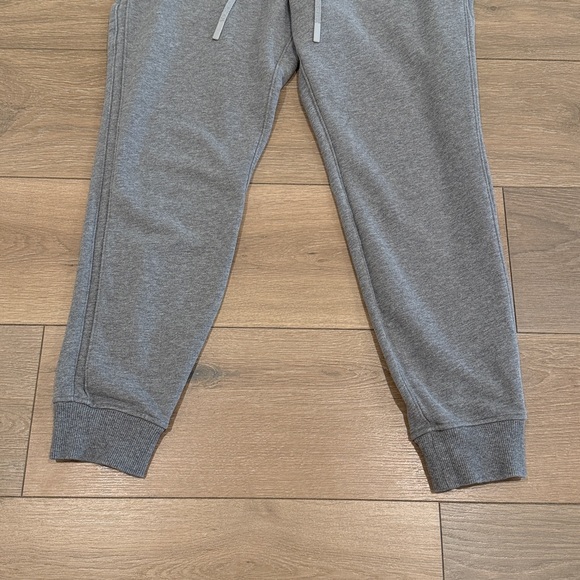 LULULEMON Heathered Core Medium Grey Warm Down‎ Jogger 28" Cotton Terry Size 8 - Picture 5 of 10
